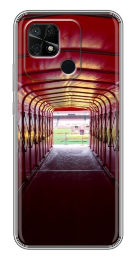 Чехол с картинкой "Подтрибунная с Олд Трафорд" для Xiaomi Redmi 10C