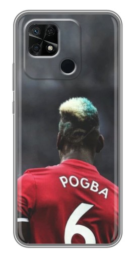 Чехол с картинкой "Pogba 6" для Xiaomi Redmi 10C