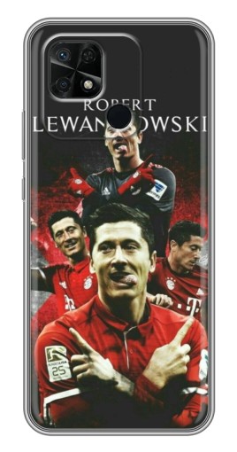 Чехол с принтом "Польский футболист" для Xiaomi Redmi 10C
