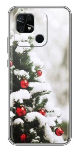 Чехол с картинкой "Рождественская елка" для Xiaomi Redmi 10C