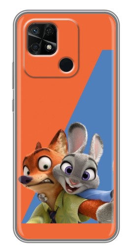 Чехол с принтом "Селфи" для Xiaomi Redmi 10C