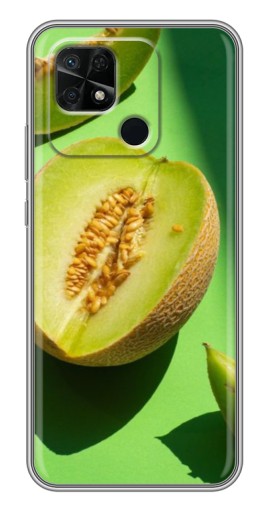 Чехол с печатью "Сочная Дыня" для Xiaomi Redmi 10C