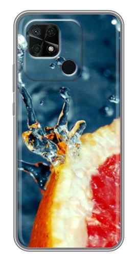Чехол с печатью "Сочный грейпфрут" для Xiaomi Redmi 10C