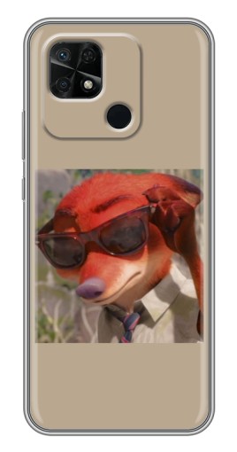 Чехол с картинкой "Стильный Ник" для Xiaomi Redmi 10C