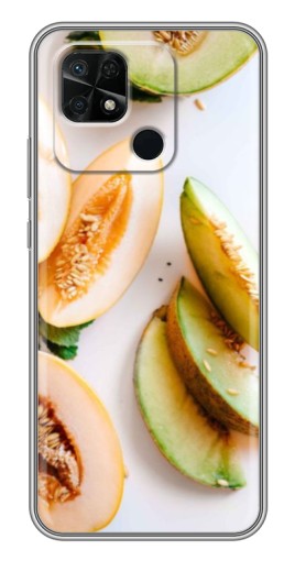 Чехол с принтом "Свежие дыньки" для Xiaomi Redmi 10C