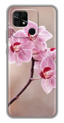 Чехол с принтом "Веточка орхидеи" для Xiaomi Redmi 10C