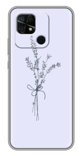 Чехол с принтом "Веточки лаванды" для Xiaomi Redmi 10C