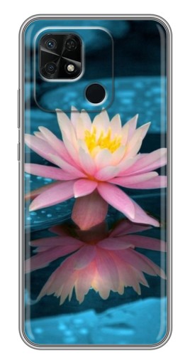 Чехол с картинкой "Водяная лилия" для Xiaomi Redmi 10C