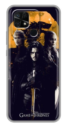 Чехол с печатью "Winter Coming" для Xiaomi Redmi 10C
