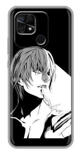 Чехол с картинкой "Ягами с блокнотом" для Xiaomi Redmi 10C
