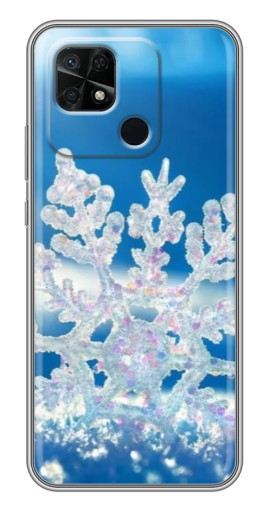 Чехол с печатью "Яркая снежинка" для Xiaomi Redmi 10C