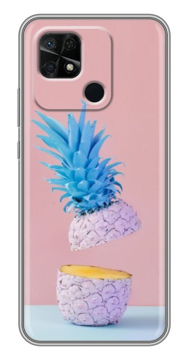 Чехол с принтом "Яркий ананас" для Xiaomi Redmi 10C