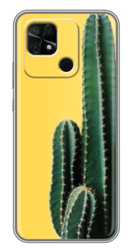 Чехол с печатью "Яркий кактус" для Xiaomi Redmi 10C