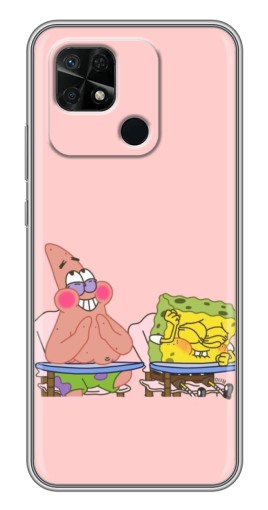 Чехол с принтом "За партой" для Xiaomi Redmi 10C