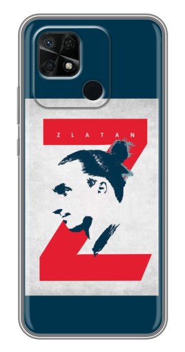 Чехол с картинкой "Zlatan" для Xiaomi Redmi 10C