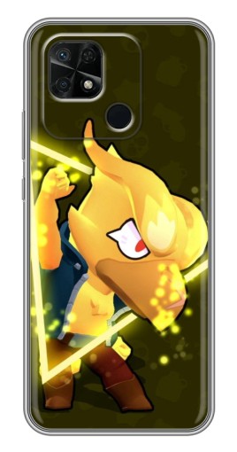 Чехол с печатью "Золотой ворон" для Xiaomi Redmi 10C