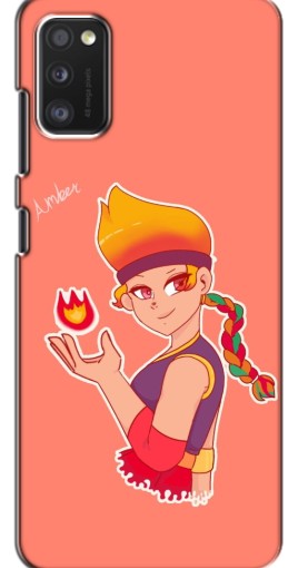 Чехол с печатью "Amber с огоньком" для Xiaomi POCO M3 Pro (4G/5G)