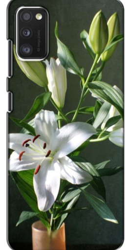 Чехол с печатью "Белые лилии" для Xiaomi POCO M3 Pro (4G/5G)