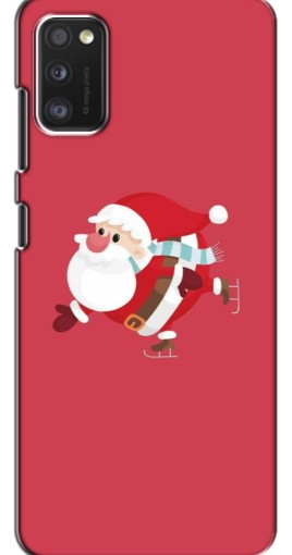 Чехол с печатью "Дед Мороз на коньках" для Xiaomi POCO M3 Pro (4G/5G)