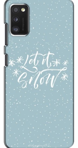 Чехол с принтом "Let it Snow" для Xiaomi POCO M3 Pro (4G/5G)
