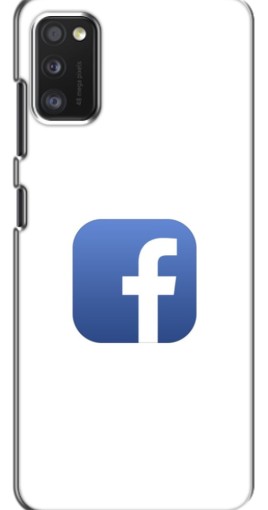 Силиконовый чехол с изображением "Лого Фейсбук" для Xiaomi POCO M3 Pro (4G/5G)