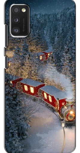 Силиконовый чехол с изображением "Новогодний поезд" для Xiaomi POCO M3 Pro (4G/5G)