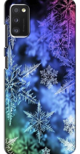 Чехол с картинкой "Разноцветные снежинки" для Xiaomi POCO M3 Pro (4G/5G)