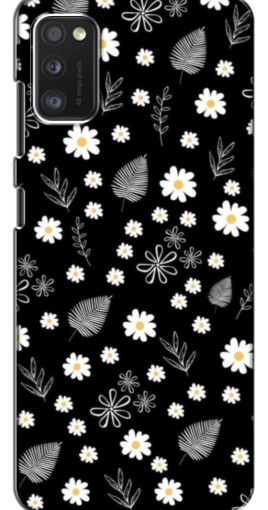 Чехол с печатью "Ромашки на черном" для Xiaomi POCO M3 Pro (4G/5G)