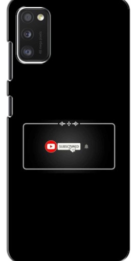Силиконовый чехол с изображением "subscribed" для Xiaomi POCO M3 Pro (4G/5G)