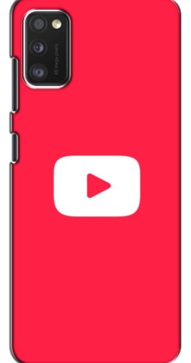 Силиконовый чехол с изображением "YouTube Кнопка" для Xiaomi POCO M3 Pro (4G/5G)