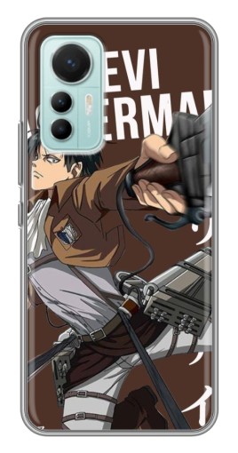 Чехол с печатью "Ackermankerman levi" для Xiaomi Mi 12 Lite