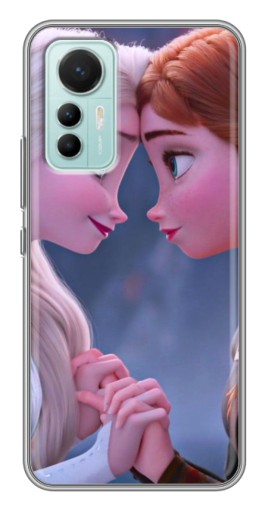Чехол с печатью "Анна и Ельза" для Xiaomi Mi 12 Lite