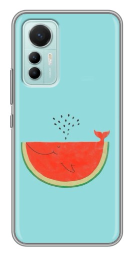 Чехол с печатью "Арбуз кит" для Xiaomi Mi 12 Lite