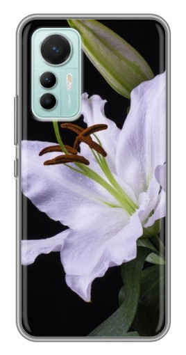 Силиконовый чехол с изображением "Большая лилия" для Xiaomi Mi 12 Lite