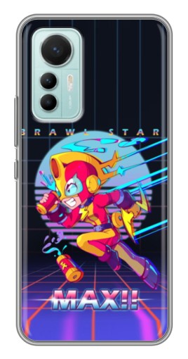 Чехол с принтом "Brawl MAX" для Xiaomi Mi 12 Lite