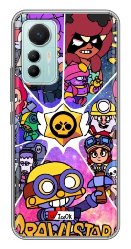 Чехол с печатью "Brawl заставка" для Xiaomi Mi 12 Lite