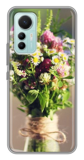 Чехол с принтом "Букет полевых цветов" для Xiaomi Mi 12 Lite