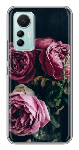 Силиконовый чехол с изображением "Букет роз" для Xiaomi Mi 12 Lite