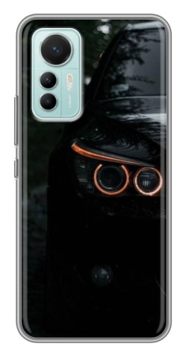 Чехол с печатью "Черный БМВ" для Xiaomi Mi 12 Lite