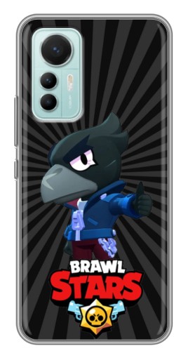 Чехол с принтом "Crow Brawl Stars" для Xiaomi Mi 12 Lite