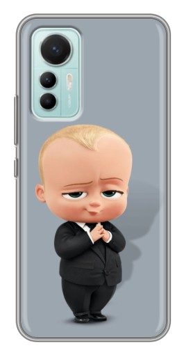 Силиконовый чехол с изображением "Деловой ребенок" для Xiaomi Mi 12 Lite