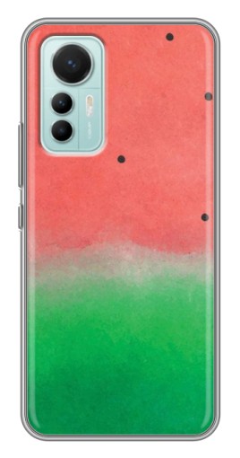 Силиконовый чехол с изображением "Дизайн арбуза" для Xiaomi Mi 12 Lite