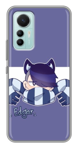 Силиконовый чехол с изображением "Edgar Brawl Stars" для Xiaomi Mi 12 Lite