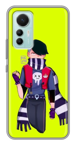 Силиконовый чехол с изображением "edgard brawl stars" для Xiaomi Mi 12 Lite