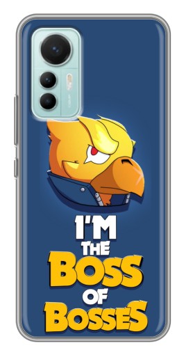 Чехол с принтом "Gold Boss" для Xiaomi Mi 12 Lite