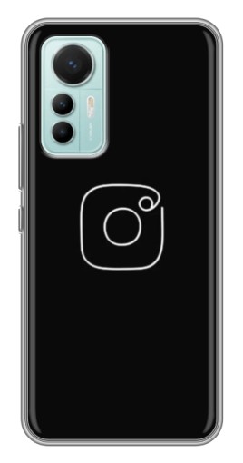 Чехол с печатью "Инстаграм" для Xiaomi Mi 12 Lite