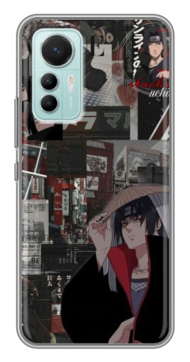 Чехол с картинкой "Итачи комиксы" для Xiaomi Mi 12 Lite