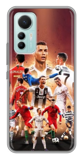 Силиконовый чехол с изображением "Карьера Криштану" для Xiaomi Mi 12 Lite