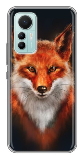 Чехол с принтом "Красивая лиса" для Xiaomi Mi 12 Lite