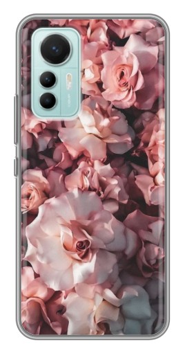 Чехол с печатью "Куст роз" для Xiaomi Mi 12 Lite